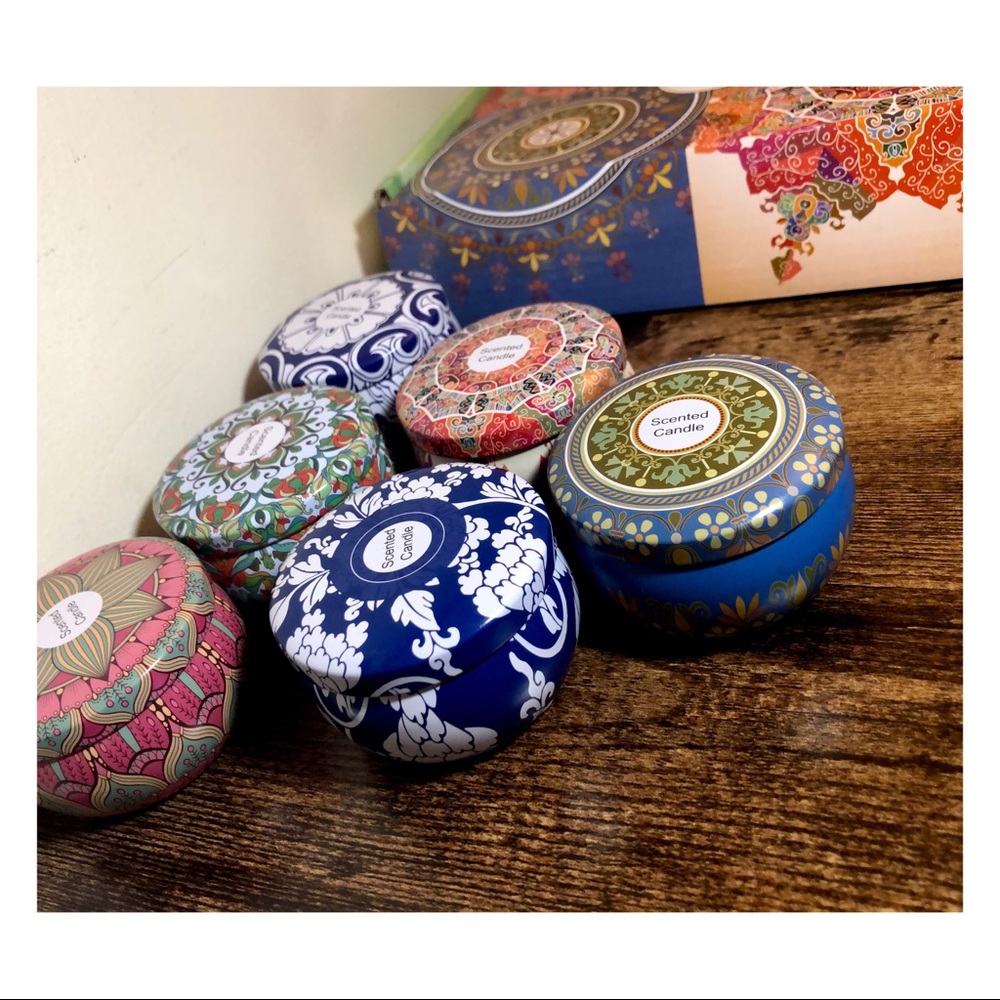 Scented candles (box of 6)
